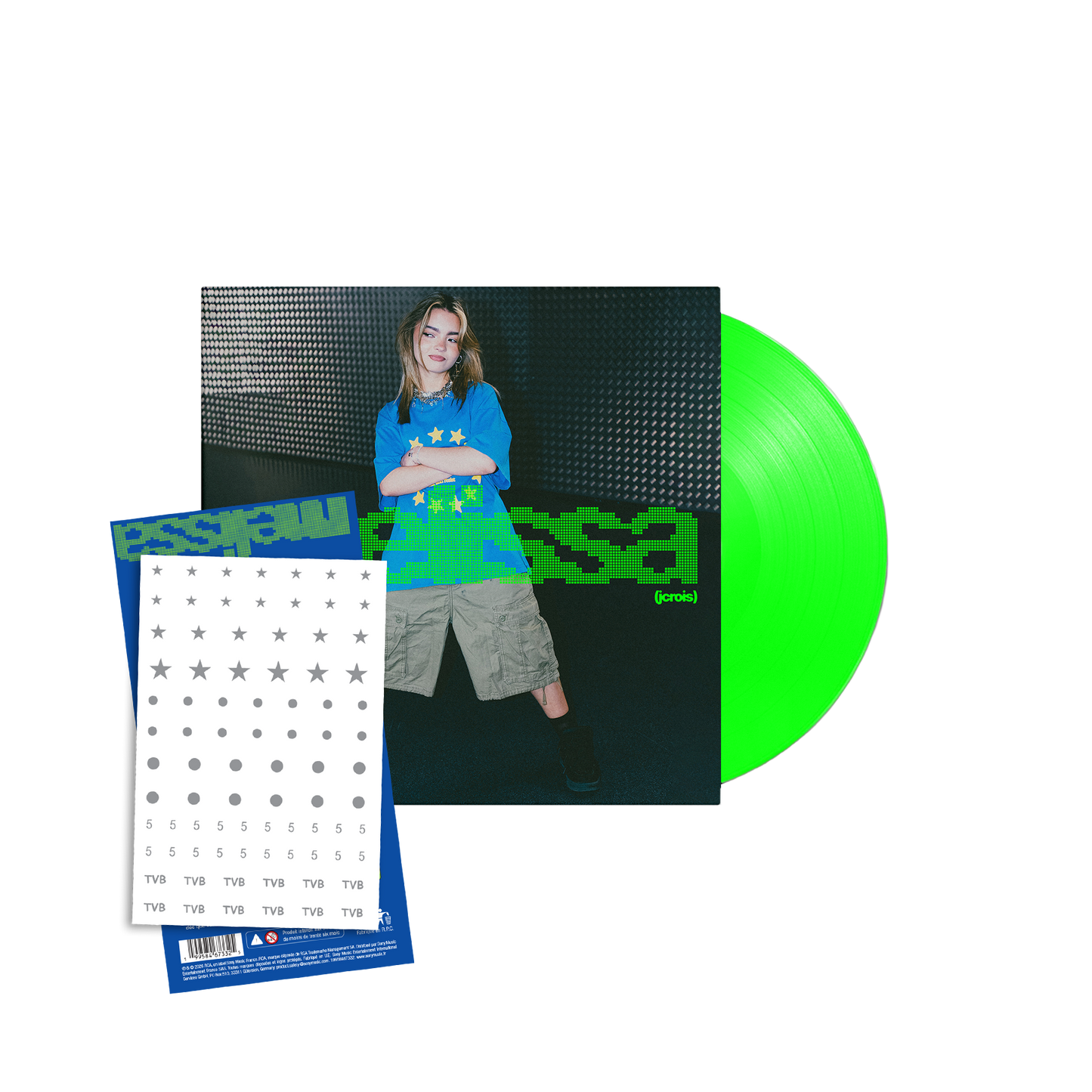PACK VINYLE + PLANCHE NAIL ART
